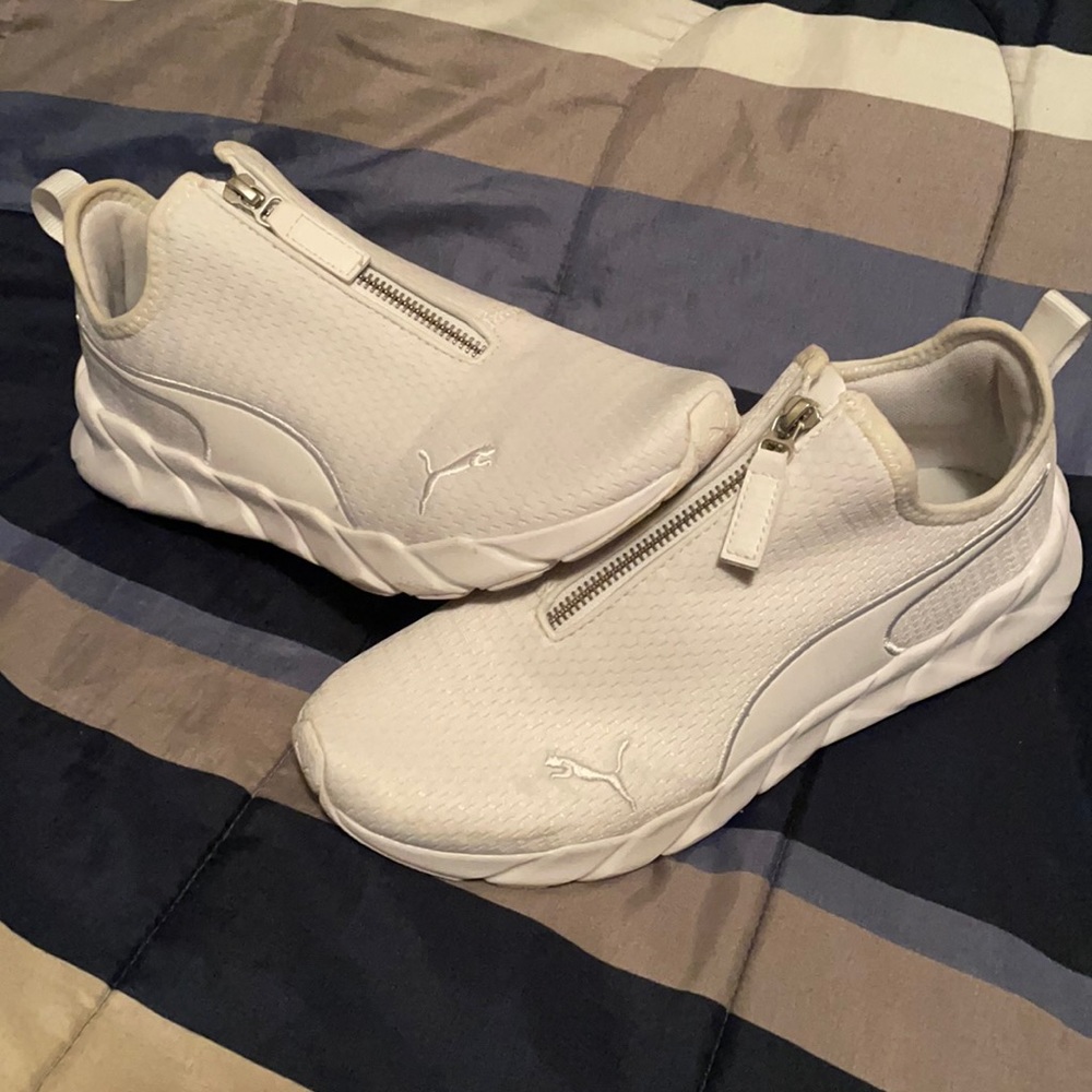 Puma Soft Foam Zip-up Sneakers sz 8.5